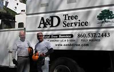 A & D Tree Service Eric Brown & Steve Caron